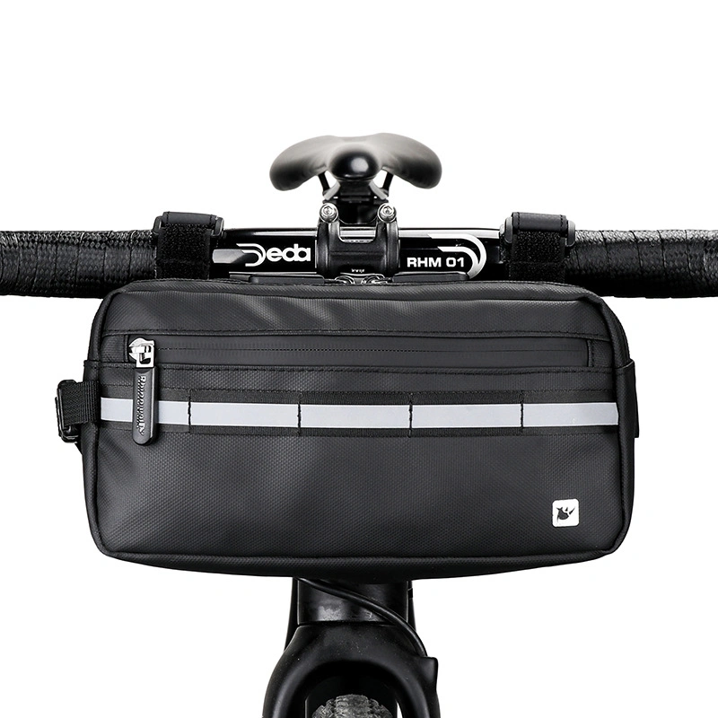 2021 Handlebar Bag Waterproof Big Capacity OEM 2-Piece Front Tube Cycling Bag MTB Frame Trunk Bike Accessories Bicycle Bag