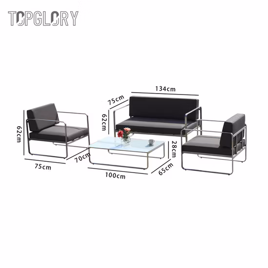 Patio al aire libre sofá cubre jardín césped Patio muebles cubierta