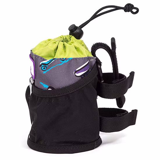 Soporte para botella de agua para bicicleta para niños, bolsa de alimentación Blip, cesta de tela pequeña para manillar de bicicleta, bolsas impermeables para bicicleta
