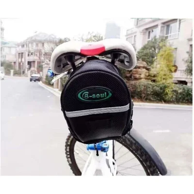 Bolsa de sillín de Ciclismo de carretera de montaña impermeable al aire libre Bicicleta debajo del asiento cola trasera Pannier Bicicleta Accesorios