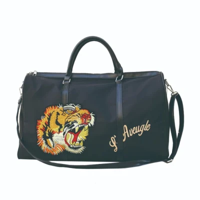 2022 nueva bolsa de viaje de mano Oxford personalidad cabeza de tigre bolsa de Fitness hombres mujeres moda deportes bolsa de Yoga