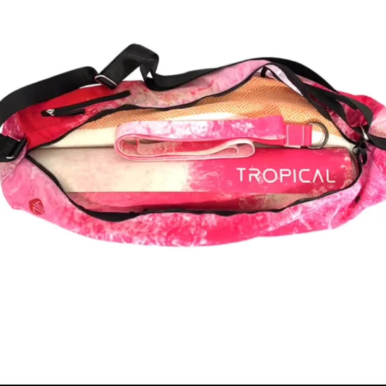 Duffle Mat Carrier Bolsa de yoga de nailon reciclado