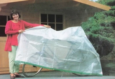 Cubierta del sofá de los muebles del sillón reclinable del paraguas al aire libre de la bicicleta al aire libre